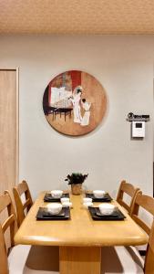 嘉演 独立1楼 大阪城公园步行10分钟 8分钟抵达三条地铁线路 2-7人 2房1卫1客厅1厨房