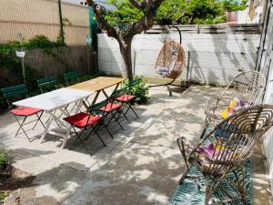Belle maison avec jardin à 1mn de la plage