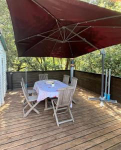 Bright chalet close to the beach and town centre