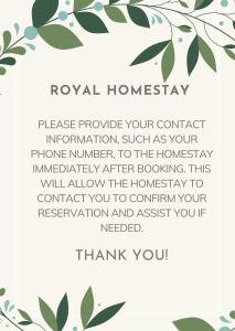 Royal Homestay And Coffee