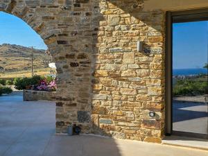 Naxos near Kastraki beach studio patio with view 2