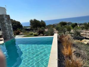 Unique luxury villas with private pools and breathtaking sea views in Lindos area