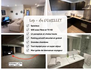 LE DOUILLET - Parking gratuit - Centre ville