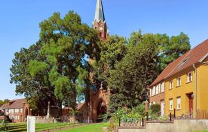 Ferienhaus Irene direkt in der Altstadt von Röbel, an der Müritz, kleine Haustiere herzlich willkommen
