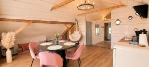 Charming wooden loft in a restored 1920s house