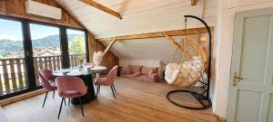 Charming wooden loft in a restored 1920s house