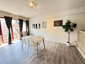 Apartment in Antwerp with garden view