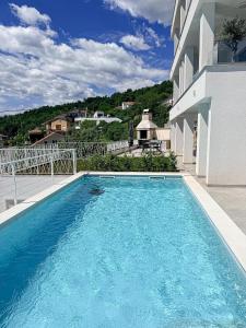 SkySea Residence in Bregi with a view of Opatija