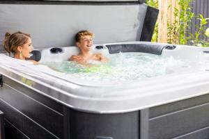 Luxe vakantievilla met privé jacuzzi op de Veluwe