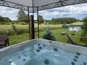 Islandzka chatka- Jacuzzi i sauna w cenie