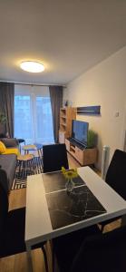 Apartament Grey 2 pokojowy z balkonem w Warszawie
