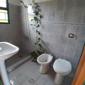 Habitación doble entre naturaleza y arte en Cabana