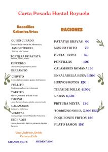 Hostal Posada Royuela