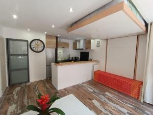 34 m2 studio, 160x200 lit, Air conditionné et Wi-Fi