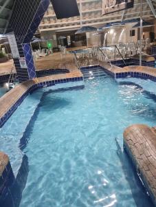 Parque Aquático e Águas Termais um Flat para 6