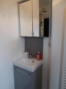 A - CHAMBRE STUDIO ,SALLE DE BAINS, douche-WC, plus cuisine à partager