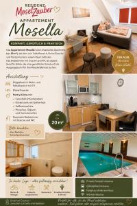 Residenz Moselzauber - Ferienwohnungen mit Pool Landschaft