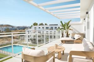 Luxury new 2 bedroom apartment with terrace