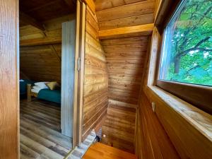 Willa Drewniany Zakątek - domek z sauną i balią