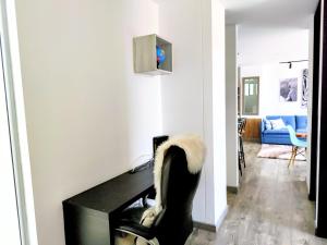 Apartamento Blue con chimenea al norte de Tunja y parqueadero gratis