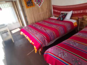 Refuge in lake Titicaca