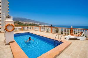 Estudio vistas al mar y piscina Playa Jardín