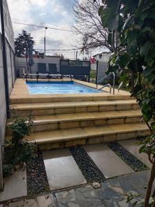 Casa con piscina climatizada para 6 personas en Parque del plata