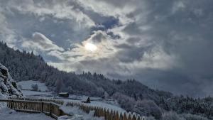 Wooden cottage in Svaneti