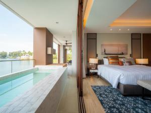 Magnificent apt in a Laguna on the lake shore