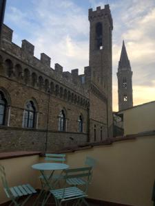 House with terrace overlooking the Bargello