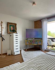 Chambre avec vue sur Montagne dans notre appartement