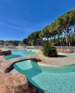 Chalet in a 5-star resort with swimming pool