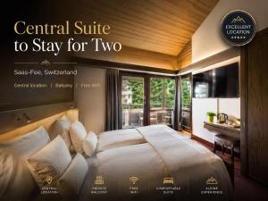 Central suite to stay for two experience SaasFee