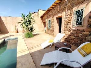 Refuge Berbère - maison beldi et piscine - Marrakech - Ourika