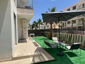 Elegant 2BR Apartment in Agadir Bay with Pool WiFi and Terrace 5 Min Walk to Beach