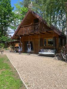 Dream Forest Cabin -dom w lesie pod Warszawą
