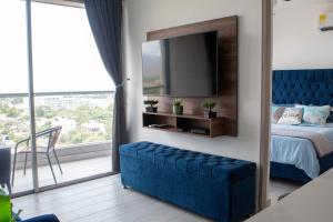 Lujoso apartamento superior con vista al mar