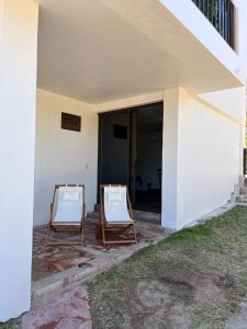 House in front of Caracol Beach