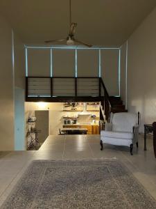 House in front of Caracol Beach