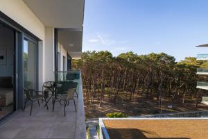 Peaceful oasis by the sea above the forest - right on the beach