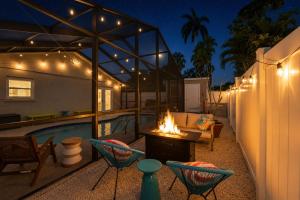 Sunwashed Stone Villa with Heated Pool, Hot Tub & Mini Golf