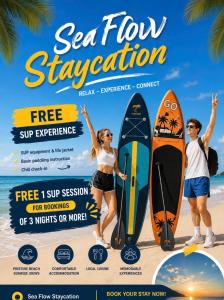 Seaflow Staycation FREE SUP Experience
