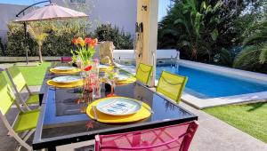 VILLA LA MAZAL, Bord de Mer, Piscine, Double Baignoire Balneo, Climatisation