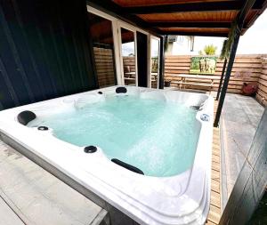 Cozy chalet with private jacuzzi and home cinema between Amsterdam Haarlem and Schiphol Airport