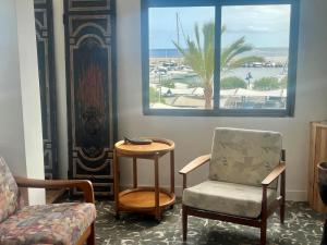 Mediterranes Hafen-Loft in Moraira mit spektakulärer Dachterrasse direkt am Meer