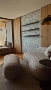 Luxus-Chalet mit privater Sauna, Wellness & Naturteich