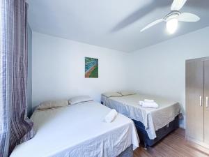 Apê Espaçoso, AC | 300m Praia de Canasvieiras