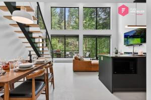 Le LoftWood - Chalet loft sur la forêt Spa privé - Domaine du Grand Portneuf près de Québec