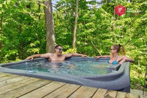Le LoftWood - Chalet loft sur la forêt Spa privé - Domaine du Grand Portneuf près de Québec