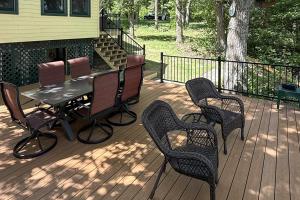 Waterfront Leech Lake Cabin: Dock, Fire Pit, Deck